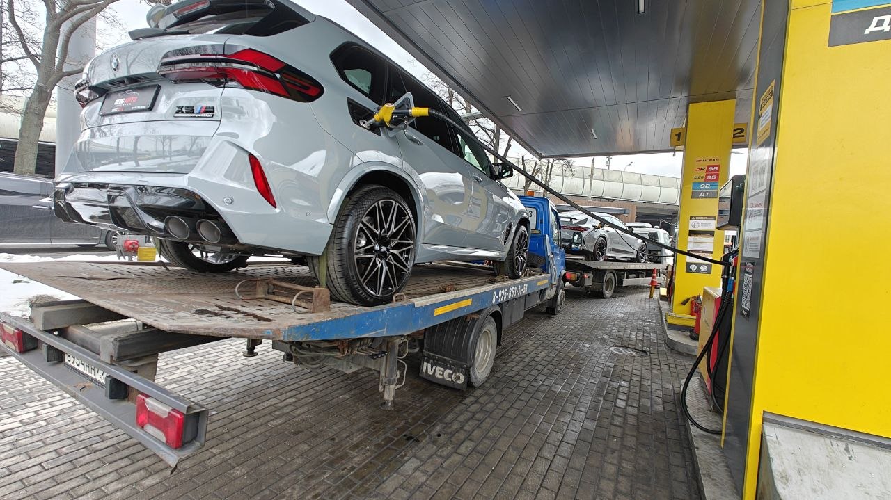 Эвакуация BMW X5 M