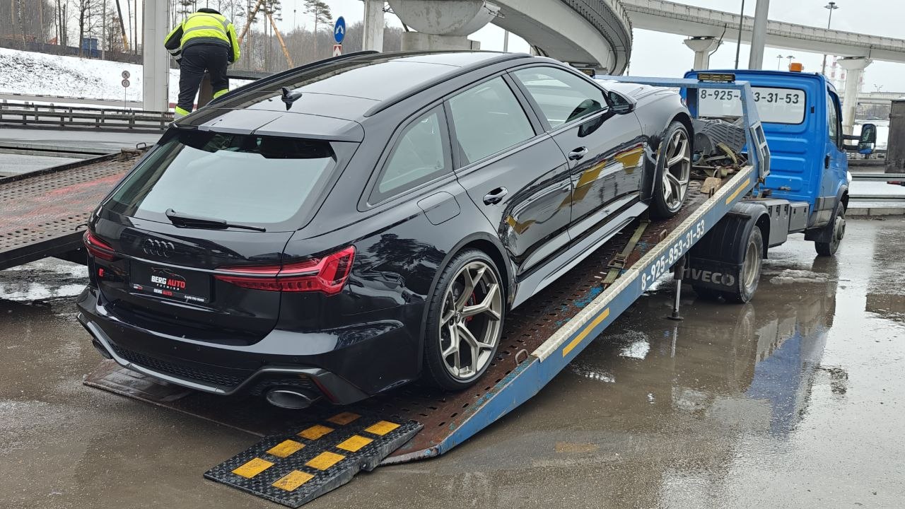 Эвакуация Audi RS6 Avant
